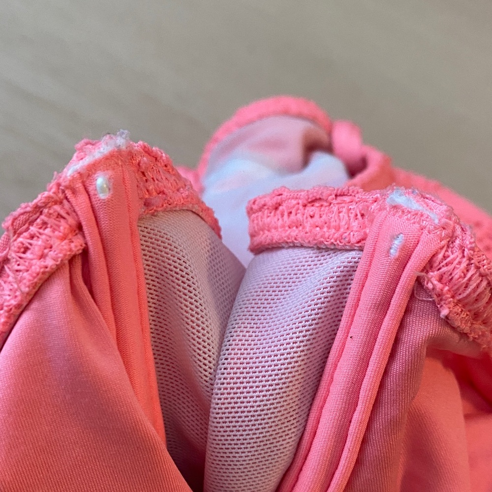 Freya Sundance Coral Pink Crocheted Bikini Set - Picture 5 of 6